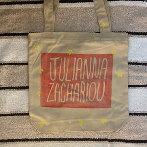 Julianna Zachariou tote